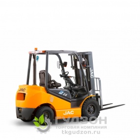 Вилочный автопогрузчик JAC CPQD 25 (бензин) 2,5т.
