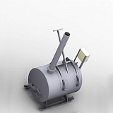 Крематор для термической утилизации животных КРН-100 Диз/Газ