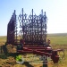 Сцепка борон зубовая двухрядная гидрофицированная
